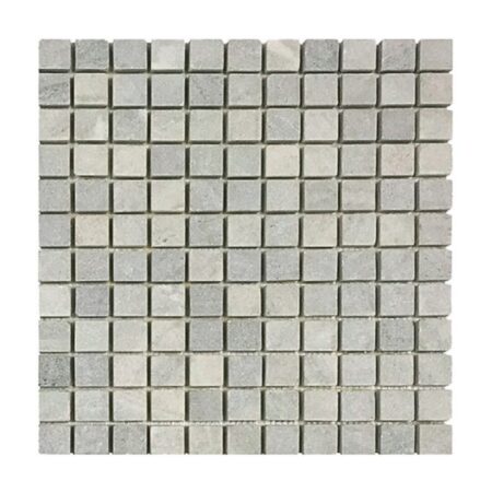 Verde Laguna | Marble - 1x1 in. Straight Joint Mosaic | Tumbled
