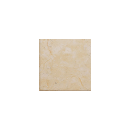 Renaissance Bronze | Limestone - 6x6 in. Field Tile | Pillowed w/Rolled Edge