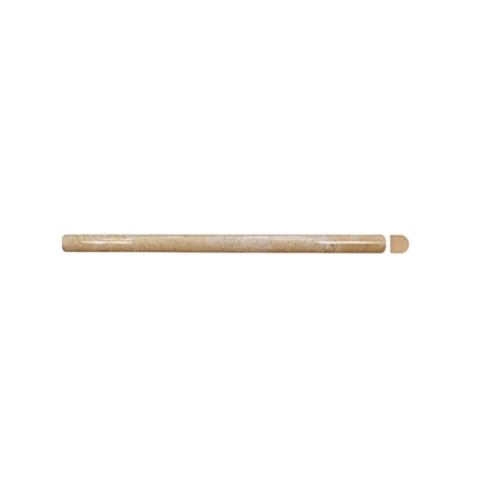 Jerusalem Gold | Limestone - 3/4x12 in. Pencil Moulding | Polished