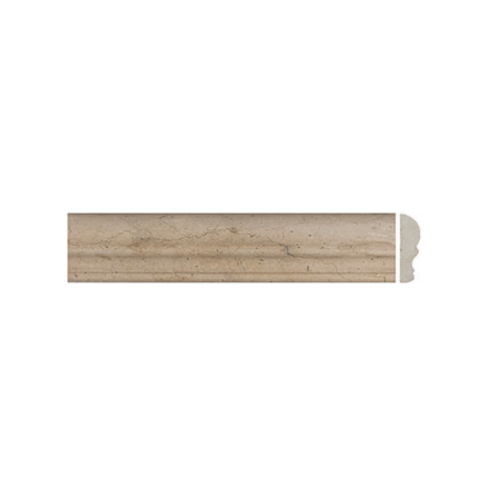 Gold Lagoon | Limestone - 2.5x12 in. Cornice Chair Rail Moulding | Honed