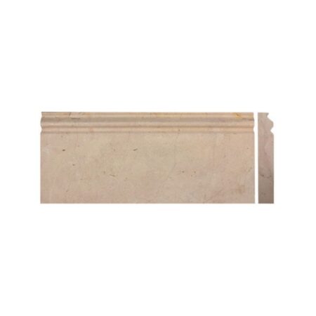 Gold Lagoon | Limestone - 5x12 in. Base Moulding | Honed