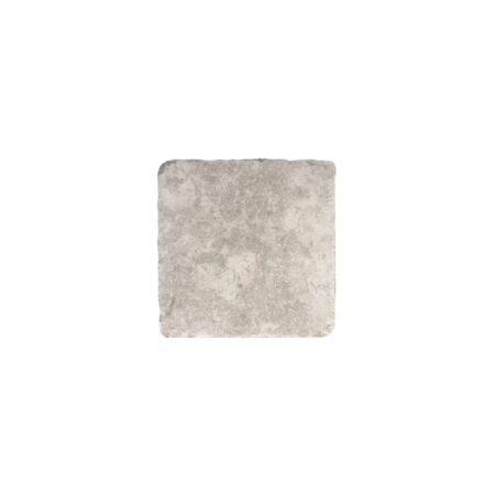 Jerusalem Grey | Limestone - 4x4 in. Field Tile | Tumbled