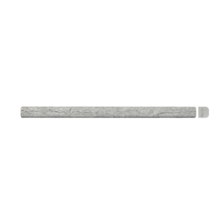Blue Stratta | Limestone - 3/4x12 in. Flat-Square Liner Moulding | Honed