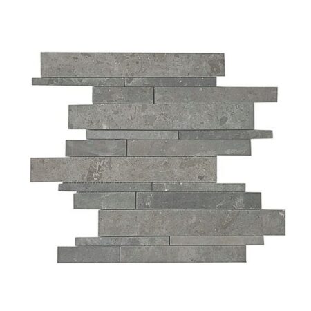 Blue Lagoon | Limestone - Waterfall Multi-Size Mosaic | Honed