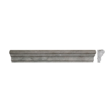 Blue Elegant | Limestone - 1.75x11.75 in. Chair Rail Moulding | Honed