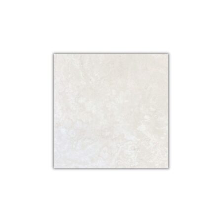 Pearl (Chiaro) | Travertine - 12x12 in. Field Tile | Cross-cut, Honed & Filled (3/8" Thick)
