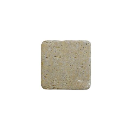 Persian Gold | Travertine - 4x4 in. Field Tile | Tumbled