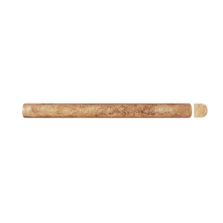 Peach | Travertine - 1x12 in. Pencil Moulding | Honed