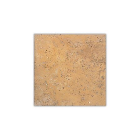 Golden Antique | Travertine - 12x12 in. Field Tile | Brushed