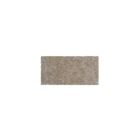 Noche (Walnut) | 4x8 in. Field Tile | Tumbled & Unfilled (3/8" Thick)