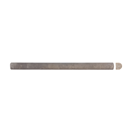 Noce (Walnut) | Travertine - 3/4x12 in. Pencil Moulding | Honed