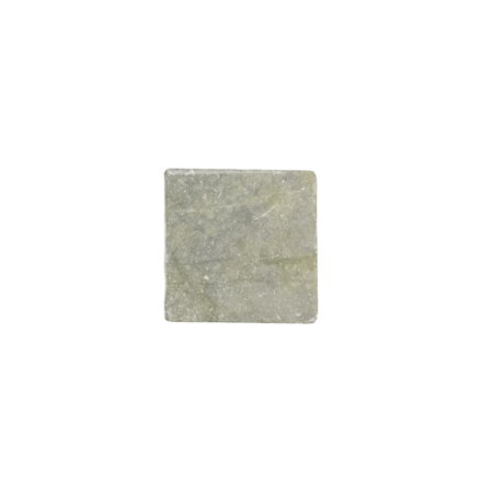 Green Olivine | Marble - 4x4 in. Field Tile | Tumbled