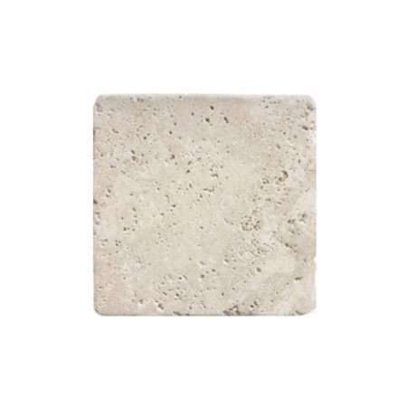 Durango | Travertine - 12x12 in. Field Tile | Tumbled (1/2" Thick)