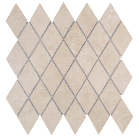 Durango | Travertine - Harlequin Mosaic | Honed