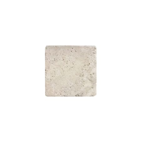 Durango | Travertine - 6x6 in. Field Tile | Tumbled (1/2" Thick)