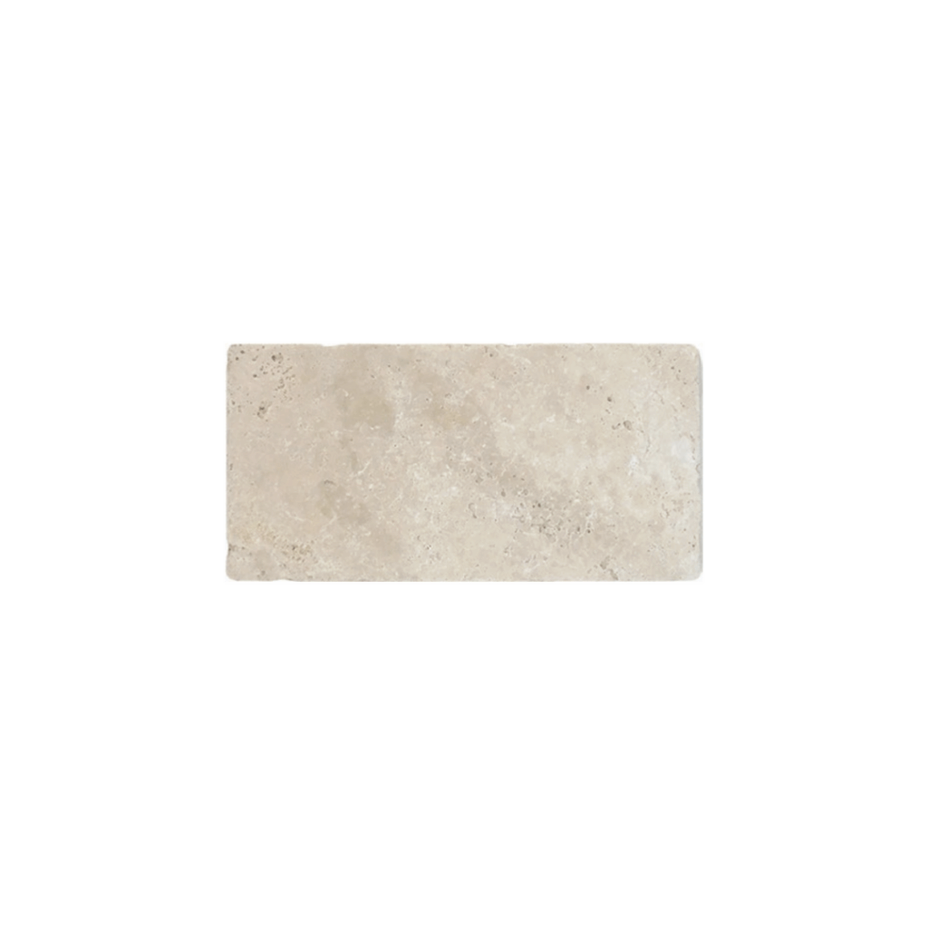 Beige Antique | Travertine - 6x12 in. Field Tile | Tumbled (1/2" Thick ...