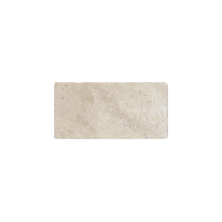Beige Antique | Travertine - 6x12 in. Field Tile | Tumbled (1/2" Thick)