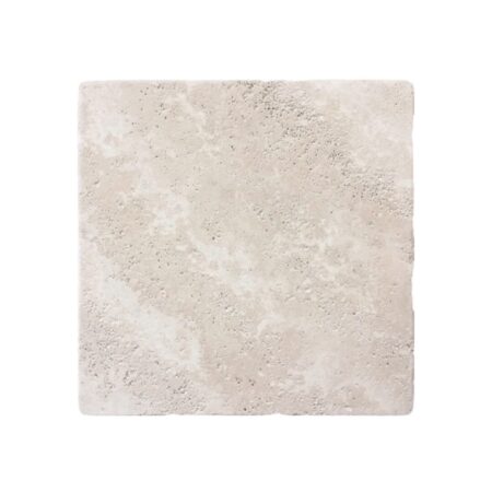 Durango (Beige Antique) | Travertine - 16x16 in. Field Tile | Tumbled/Brushed (1/2" Thick)