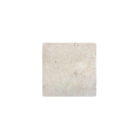 Durango | Travertine - 8x8 in. Field Tile | Tumbled (1/2" Thick)