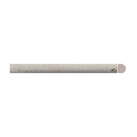 Aztec | Travertine - 12 in. Pencil Moulding | Honed