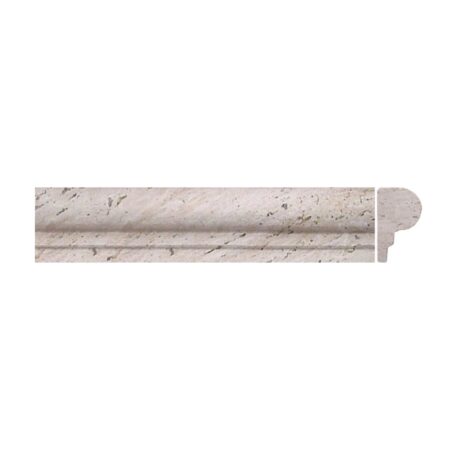 Aztec | Travertine - 12 in. Chair Rail Moulding | Honed