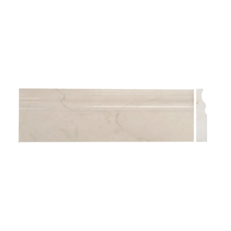 Crema Marfil | 12 in. Base Moulding | Polished