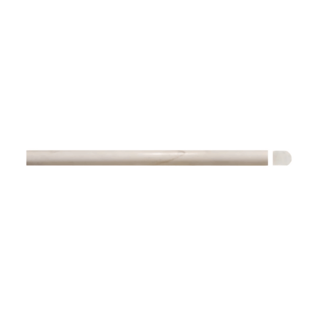 Crema Marfil | 12 in. Pencil Moulding | Polished