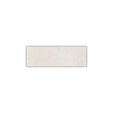 Bianco Perlino | Marble - 6x18 in. Field Tile | Soft Pillowed Edge