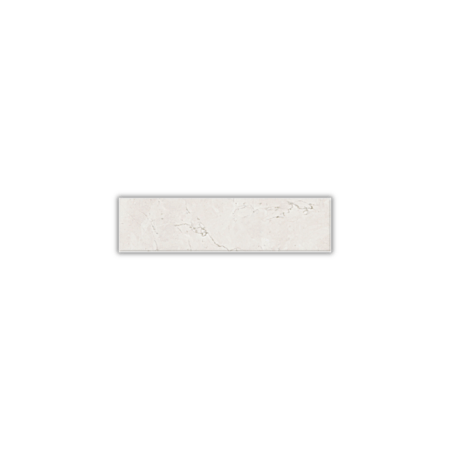 Bianco Perlino | Marble - 2x8 in. Field Tile | Soft Pillowed Edge