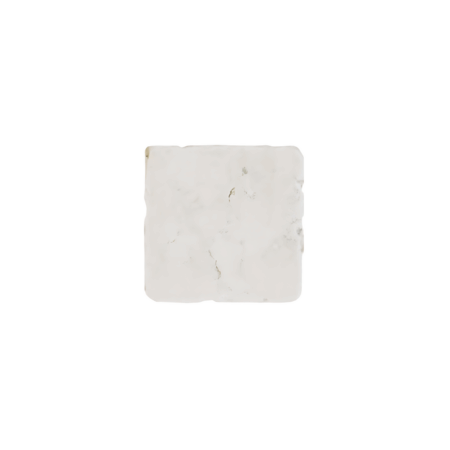 Bianco Perlino | Marble - 4x4 in. Field Tile | Tumbled