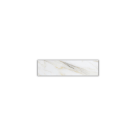 Calacatta | Marble - 2x8 in. Field Tile | Soft Pillowed Edge