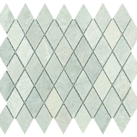 Ming Green | Marble - Harlequin Mosaic | Polished/Tumbled (3/8" Thick)