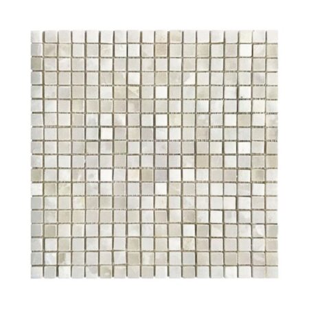 Persian Cloud | Onyx - 5/8x5/8 in. Straight Joint Mosaic | Honed/Polished