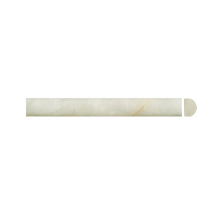 Green Persian Pistachio | Onyx - 1x8 in. Pencil Moulding | Honed