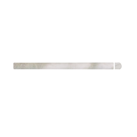 Alba Chiaro | Onyx - 1x12 in. Pencil Moulding | Polished/Honed