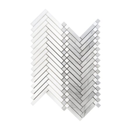 Silver Pearl | Manor Stripe - w/ White Elegant Select | Honed