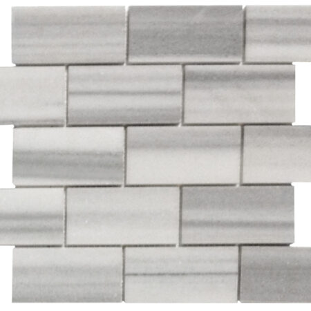 Silver Paradise | Marble - 2x4 in. Mosaic | Honed