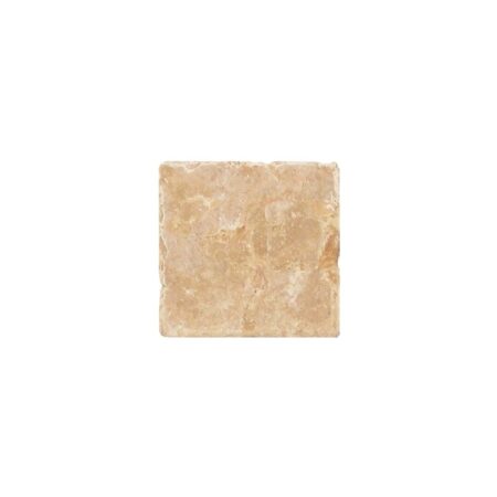 Giallo Reale | Marble - 4x4 in. Field Tile | Tumbled