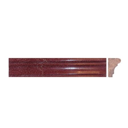 Rosso Laguna | Marble - 1.75x12 in. Chair Rail Moulding | Polished