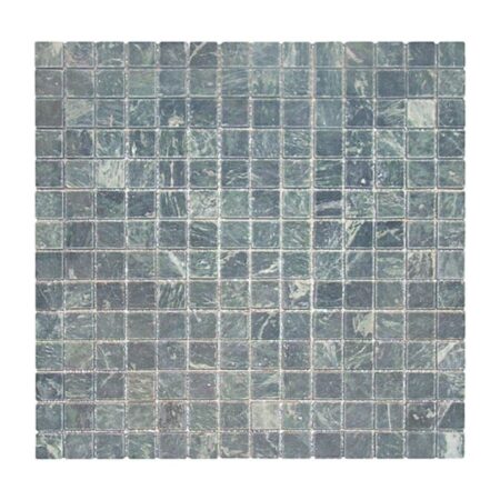 Verde Gold/Green | Marble - 3/4x3/4 in. Straight Joint Mosaic | Tumbled