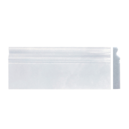 Blue Bliss | Marble - 5x12 in. Base Moulding | Polished