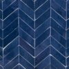 Zellige Oasis - Marine | Terra Cotta - 1x4 in. Chevron Mosaic Tile