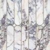 Grandview - Stratford Violet | Marble - Pill & Star Mosaic | Honed