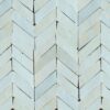 Zellige Oasis - Sky | Terra Cotta - 1x4 in. Chevron Mosaic Tile