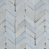 Zellige Oasis - Rain | Terra Cotta - 1x4 in. Chevron Mosaic Tile