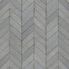 Zellige Oasis - Puddle | Terra Cotta – 1x4 in. Chevron Mosaic Tile