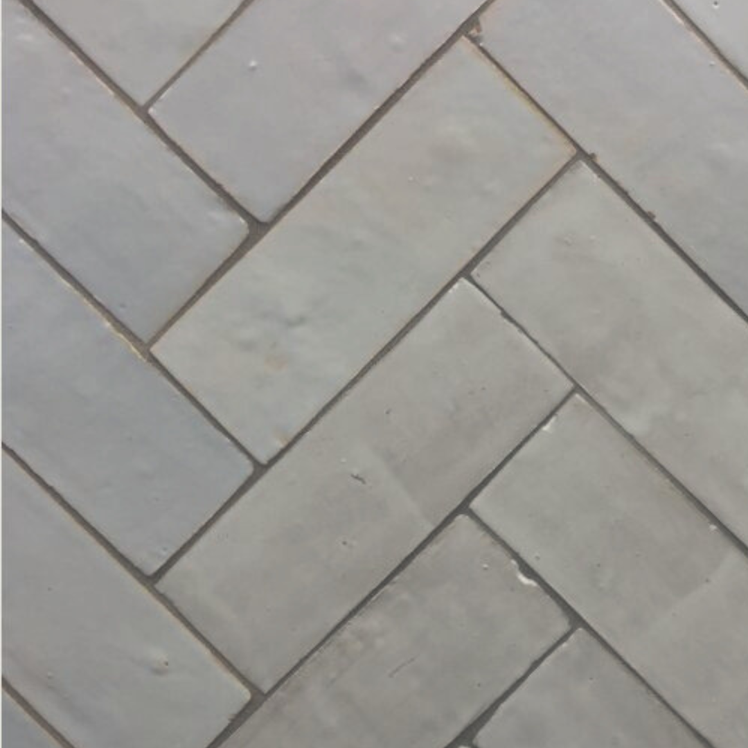 Zellige Oasis - Puddle | Terra Cotta - 3x8 in. Field Tile (3/4