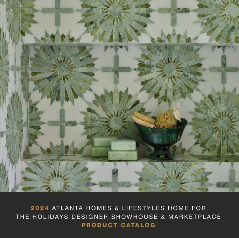 renaissance tile stone holiday showhouse 2024