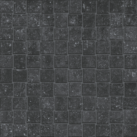 Edifice – Aragon Black | Porcelain – 12×12 in. Mosaic