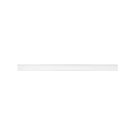 Savoy - Gloss White | Ceramic - 1/2x8 in. Finishing Strip